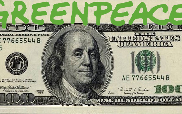 Segundo o Green Peace achar que o petroleo e nosso e coisa do passado