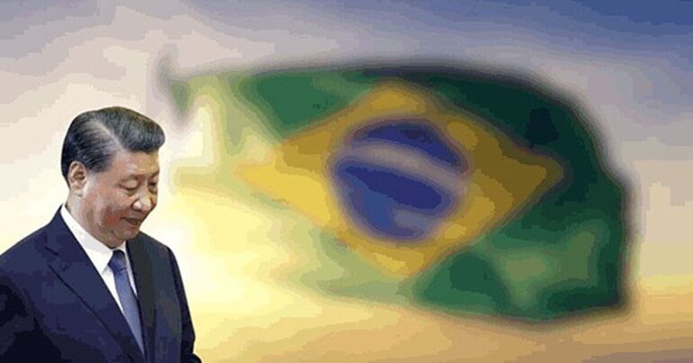 A China ajuda a desenvolver o Brasil