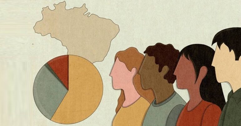 O Brasil e miscigenado e mestico porque quer e gosta