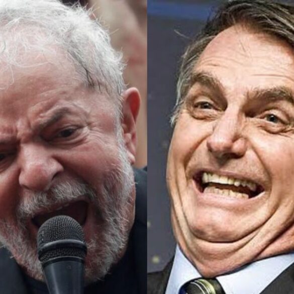 Lula e Bolsonaro lado a lado