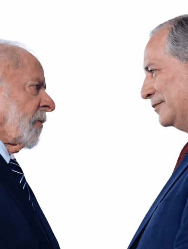 Lula e Ciro, colagem
