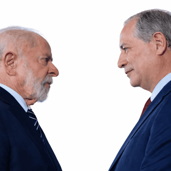 Lula e Ciro, colagem